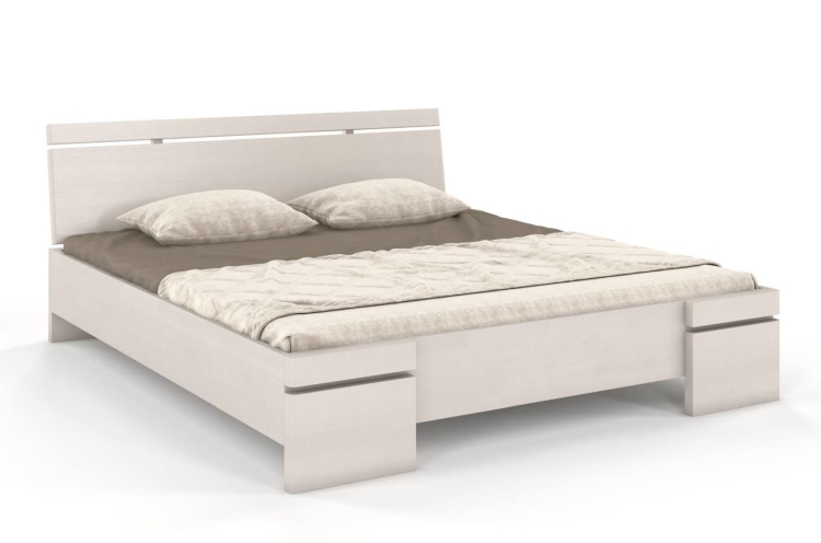 Łóżko sosnowe Sparta MAXI 120x200 cm wysokie kolor biały nowe-meble.pl 8.jpg