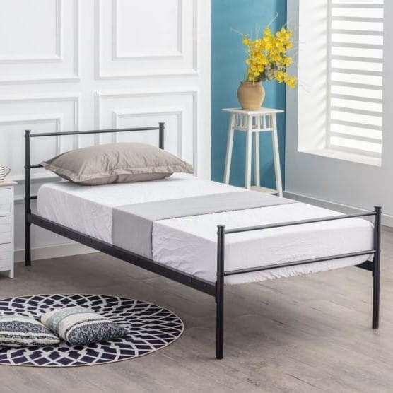 łóżko metalowe czarne 90x200 cm nowe-meble.pl 2.jpg
