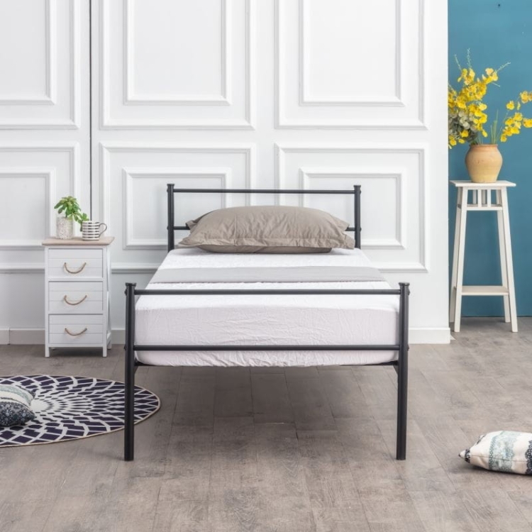 łóżko metalowe czarne 90x200 cm nowe-meble.pl 3.jpg