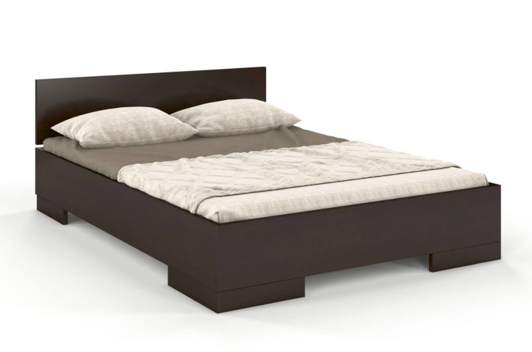 Łóżko skandynawskie Spectrum MAXI LONG wysokie 90x220 cm sosna kolor palisander nowe-meble.pl 1.jpg