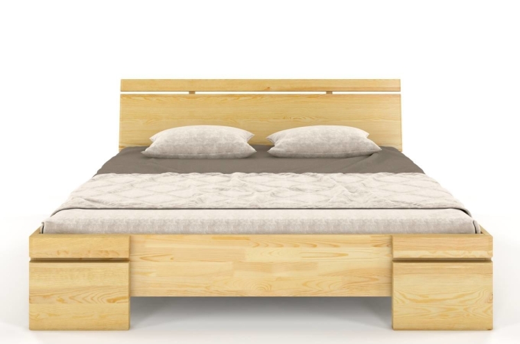Łóżko sosnowe Sparta MAXI 120x200 cm wysokie kolor naturalny nowe-meble.pl 5.jpg