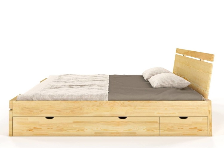 Łóżko sosnowe Sparta MAXI DR 120x200 cm wysokie z szufladami kolor naturalny nowe-meble.pl 6.jpg