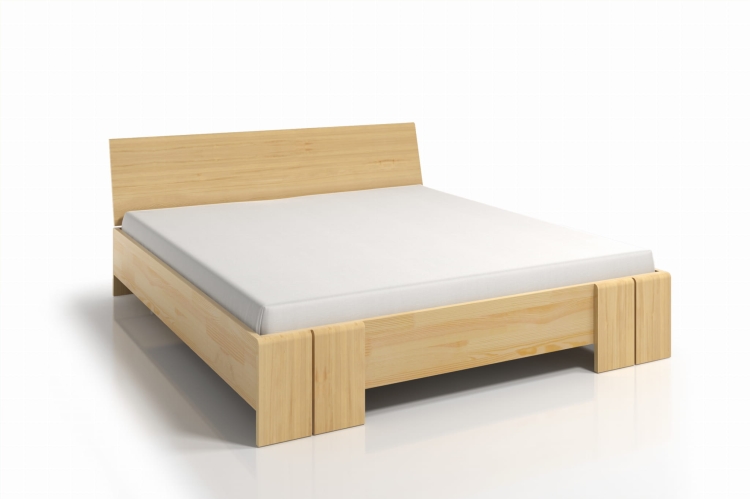 Łóżko sosnowe Vestre MAXI LONG 120x220 cm wysokie kolor naturalny nowe-meble.pl Łódź 3.jpg