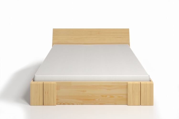 Łóżko sosnowe Vestre MAXI DR z szufladami 120x220 cm wysokie kolor naturalny nowe-meble.pl Łódź 2.jpg