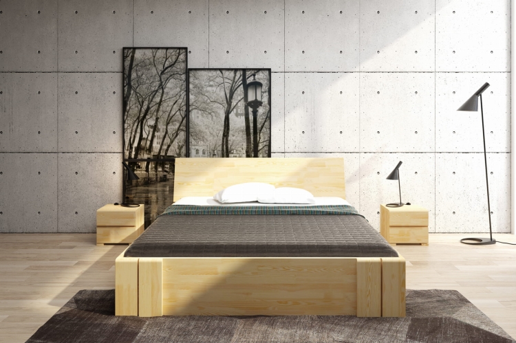Łóżko sosnowe Vestre MAXI DR z szufladami 120x220 cm wysokie nowe-meble.pl Łódź 3.jpg