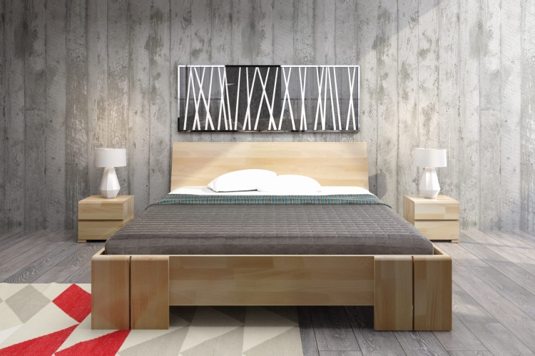 Łóżko bukowe Vestre MAXI 120x200 cm wysokie nowe-meble.pl Łódź 2.jpg