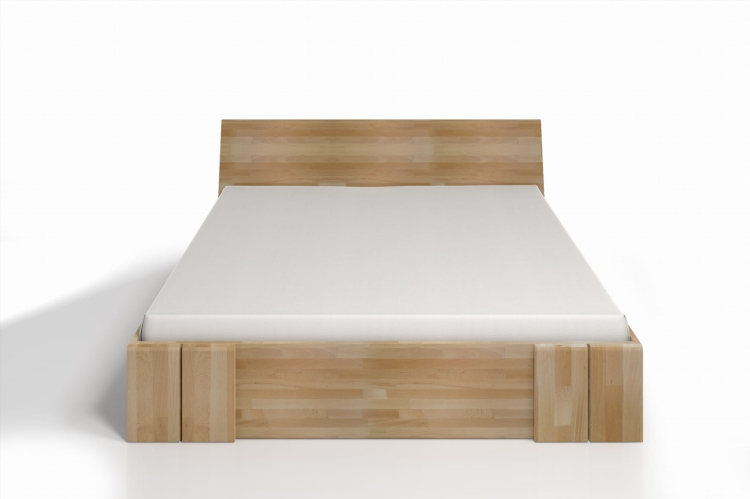 Łóżko bukowe Vestre MAXI DR z szufladami 120x220 cm wysokie kolor naturalny nowe-meble.pl Łódź 2.jpg