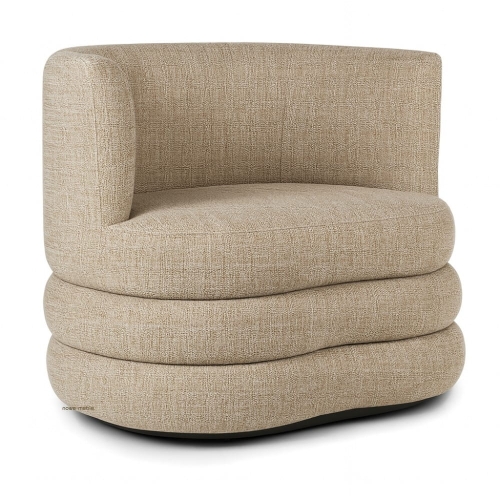Fotel obrotowy MICHELLE, elegancki, nowoczesny -  nowe-meble.pl - tkanina DREAM 02