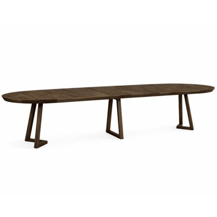 Stół DAPHNE 130 - 330 cm dąb TERRA czekoladowy – nowe-meble.pl