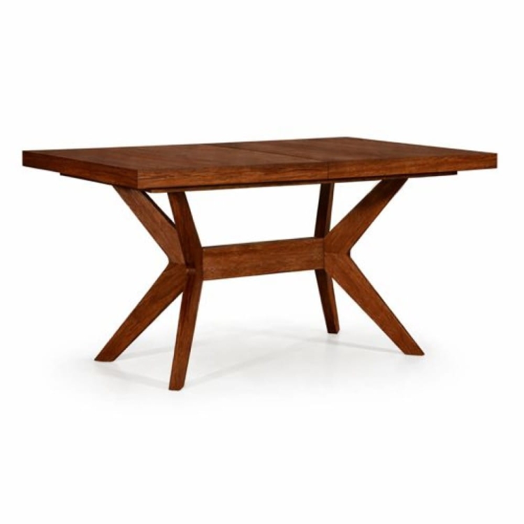 Stół ORION dąb orzechowy rozkładany drewniany stół do jadalni nowoczesna podstawa