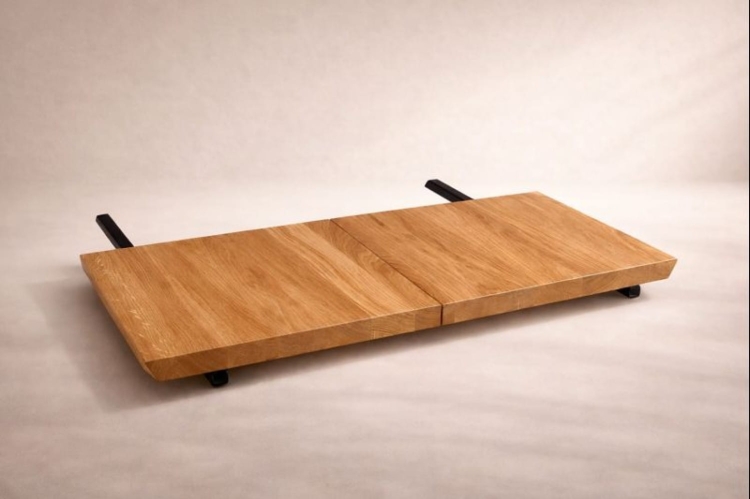 wkłady powiększające do stołu dębowego, rozszerzenie blatu do 320 cm