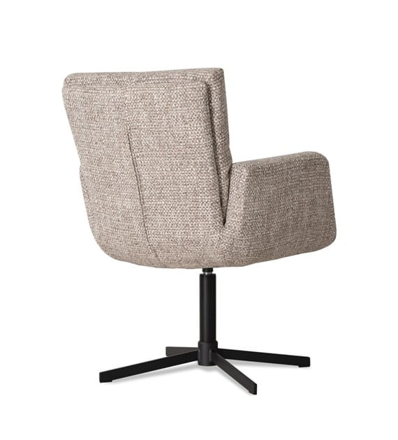 krzesło big loom tył tapicerowane wysokie oparcie z podłokietnikami wygodne krzesło do jadalni i biura