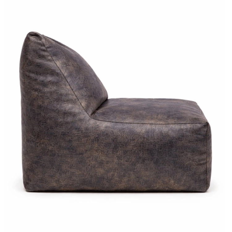 fotel bali premium ciemny tapicerowany outdoor bok