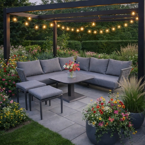 zestaw mebli ogrodowych Como zestaw ogrodowy aranżacja nowe-meble.pl