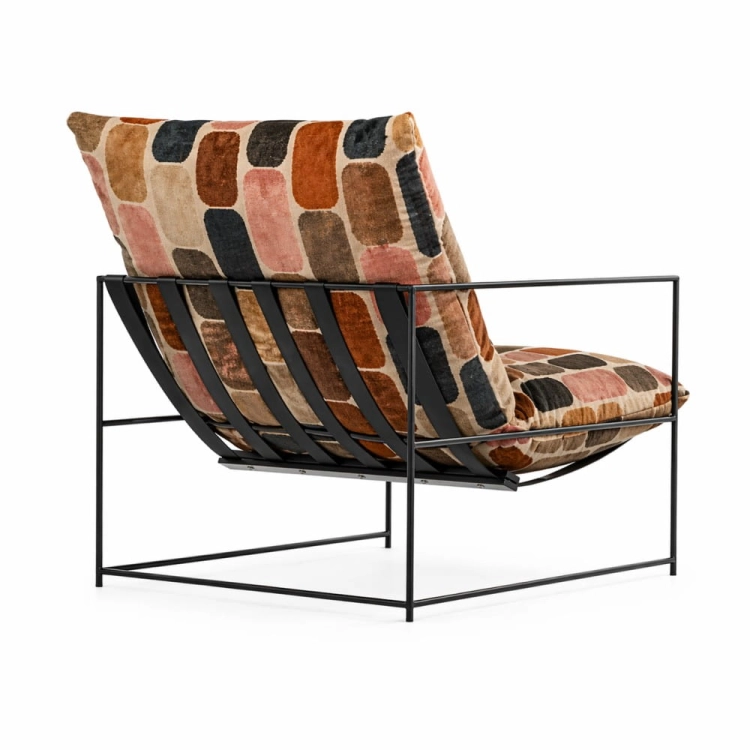 Fotel ELTON MOSAIC – detal tkaniny Mosaic