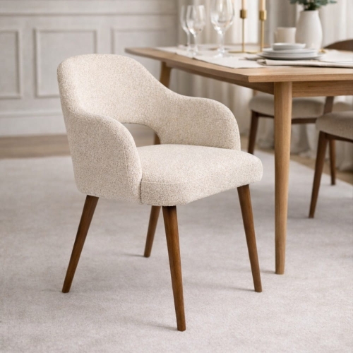 LUNA WOOD – krzesło LEO w eleganckiej aranżacji jadalni – nowe-meble.pl