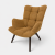 COSY - fotel do salonu w tkaninie MALOY nogi wenge