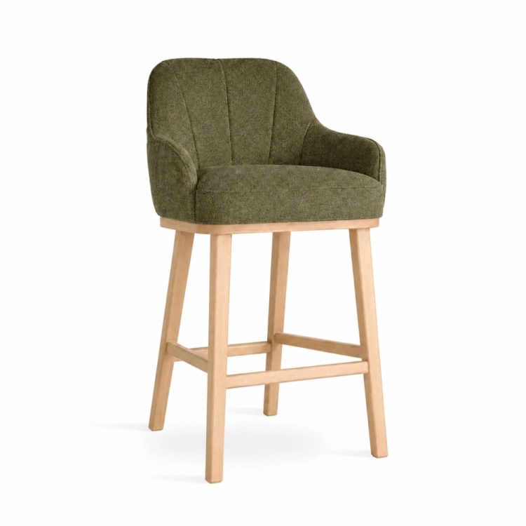 Hoker TULIP SUPREME WOOD L z podłokietnikami nogi buk