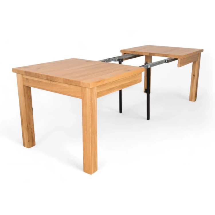 Stół z litego dębu HAMPTON 160 × 91,5 cm do jadalni