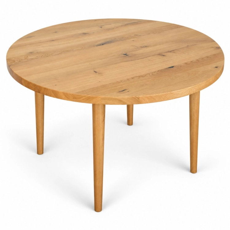 Stół WILTON z litego drewna dębowego blat 4 cm