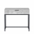 FRONT Konsola STONE szary beton czarny metal widok z przodu