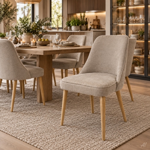 CALMO WOOD – krzesło DREAM w aranżacji jadalni – nowe-meble.pl