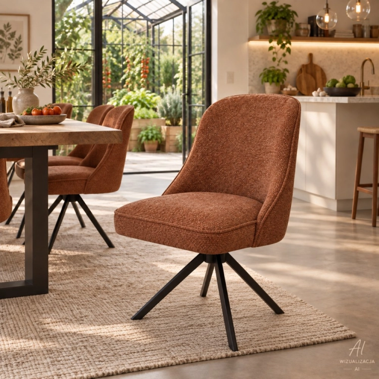 CALMO RETURN – krzesło VINCI w aranżacji jadalni – nowe-meble.pl