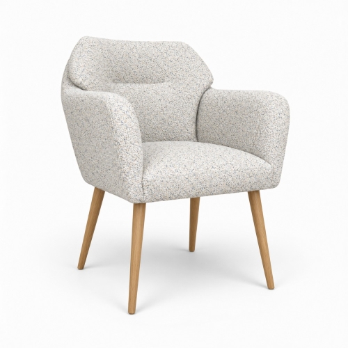 ELVARO WOOD – krzesło tapicerowane DROP front skos – nowe-meble.pl