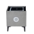 NOX SMART GREY velvet Davis Riviera 91 czarne metalowe nogi
