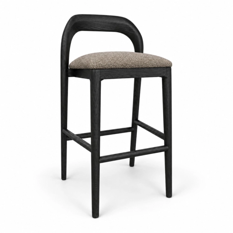 Hoker MORIS – czarne wybarwienie drewna HOLMS – nowe-meble.pl