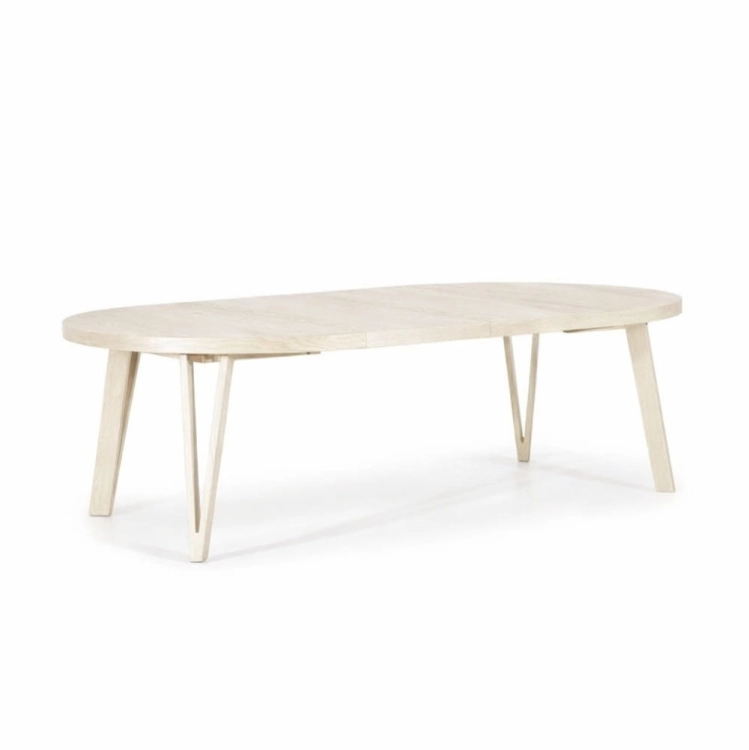 Stół ELIOT 110–210 cm dąb bielony – nowe-meble.pl
