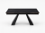 Stół MONTARO BLACK 160 × 90 cm czarny spiek marmurowy i metalowe nogi – nowe-meble.pl