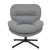 Fotel MILTON – szary fotel DAVIS Neve 85 widok z przodu nowe-meble.pl